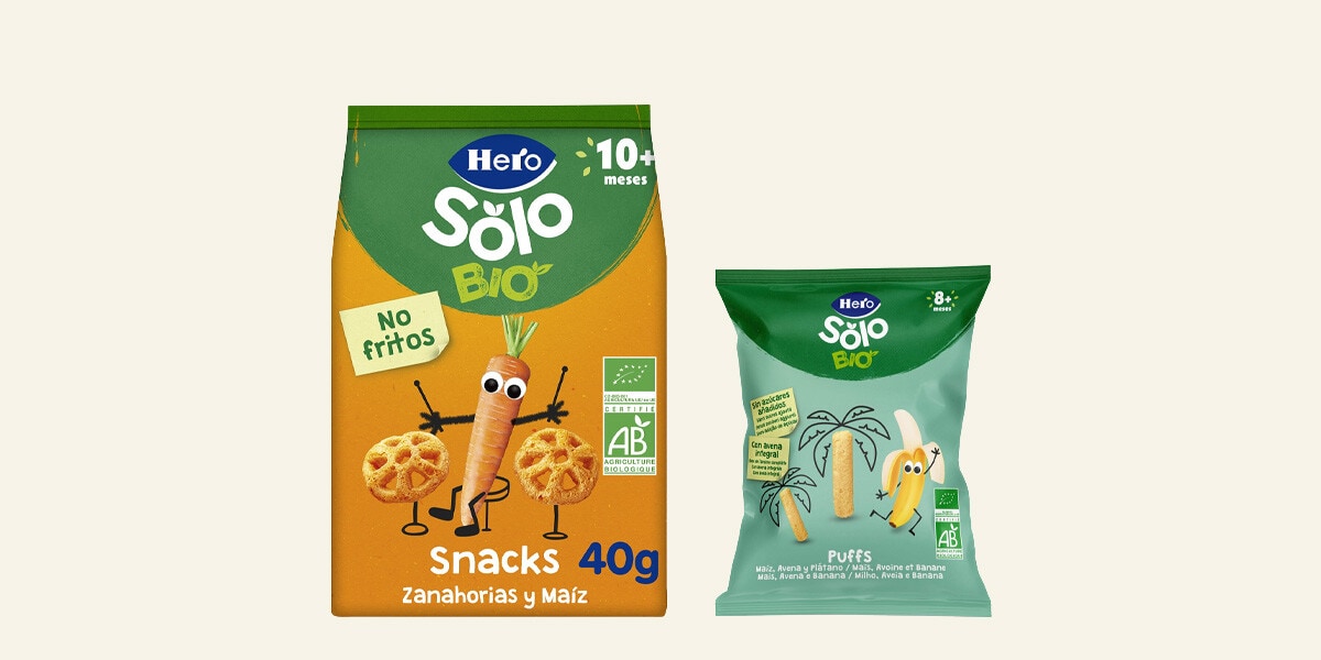 Snacks en bolsitas Hero