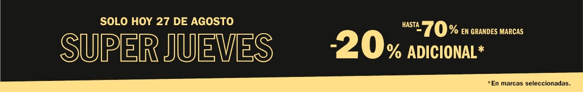 SuperJueves -20% adicional