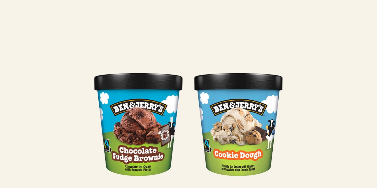 Helados en tarrina Ben & Jerry's