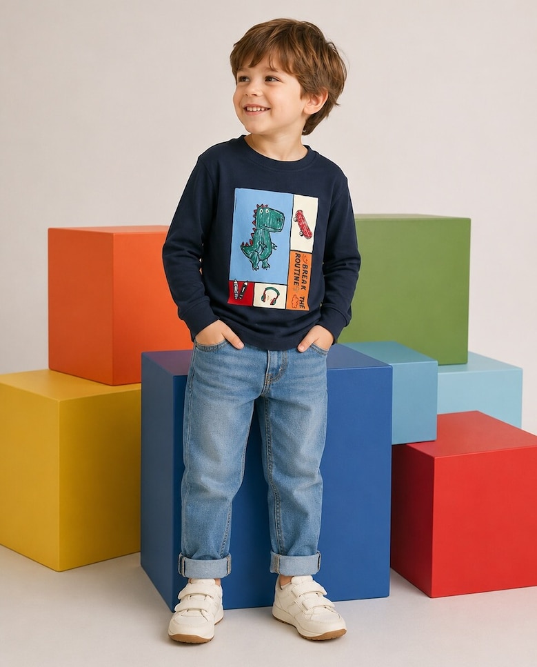 Ver tendência dino world em Moda Infantil na loja online do El Corte Inglés