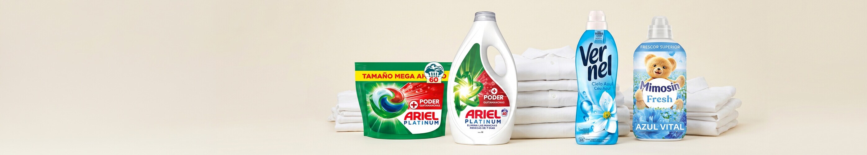 Detergentes y suavizantes