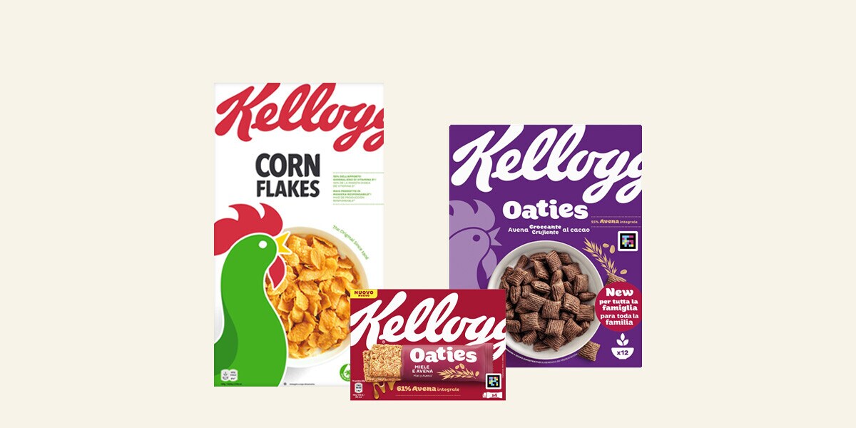 Cereales, granolas y barritas Kellogg´s