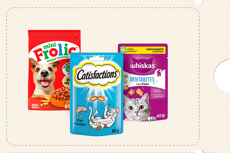 5€ de descuento por compras superiores a 25€ en selección de productos para tu mascota. Introduce código DTOMARS al finalizar tu pedido. Exclusivo Online