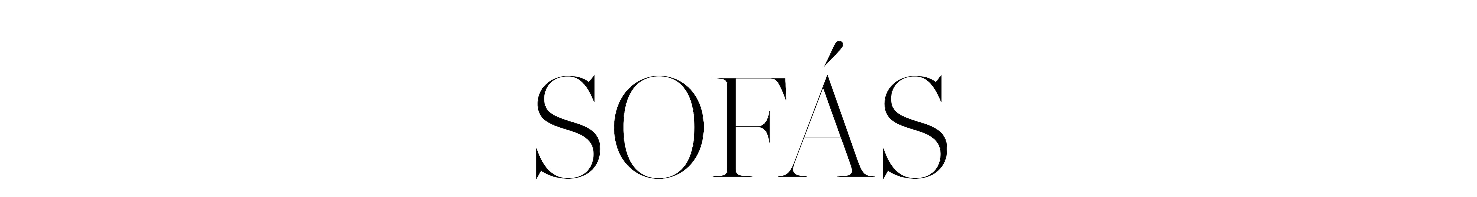 Sofás