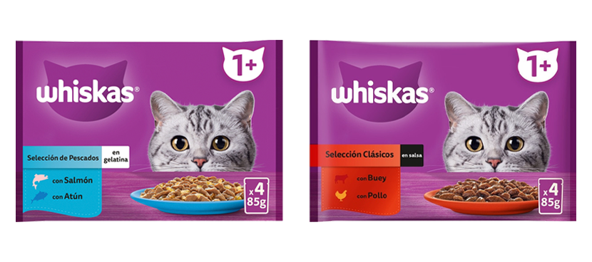 Whiskas Alimentación húmeda para gatos