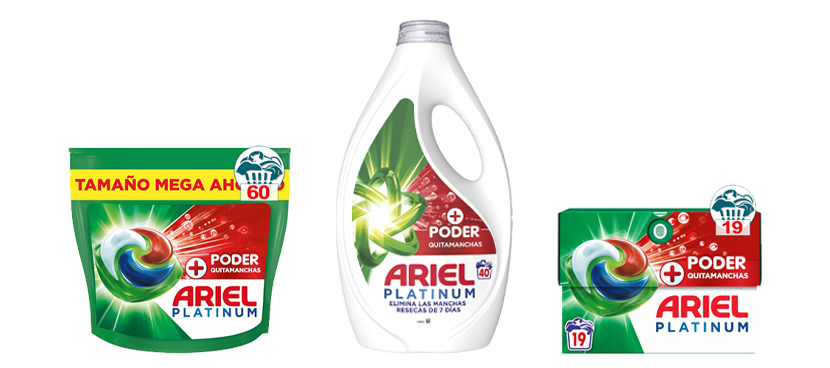 Ariel Detergente para la ropa