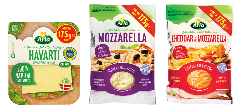 Arla Quesos envasados