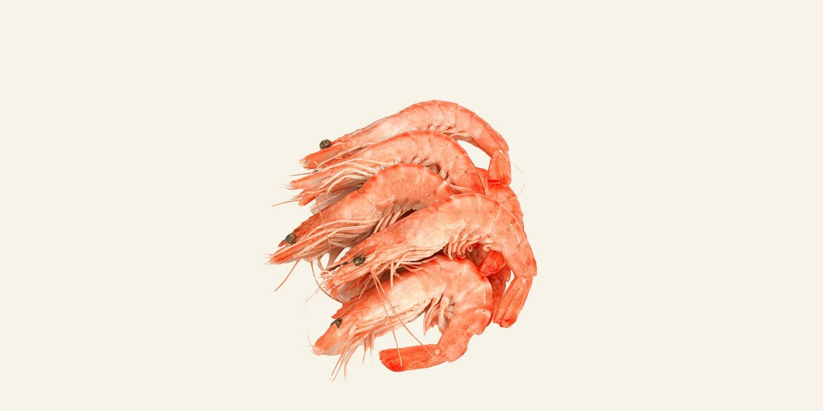 Langostino cocido ASC 20-30 pzas/kg 