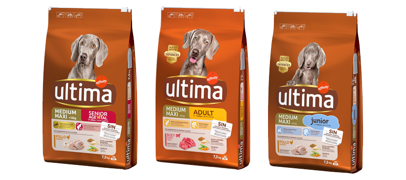 Ültima Pienso para perros sacos gran formato