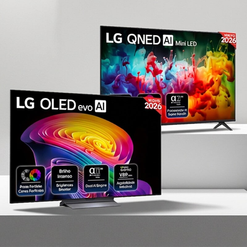 Compre uma TV LG, modelos elegíveis, e obtenha 20% de desconto com o código TEC20.