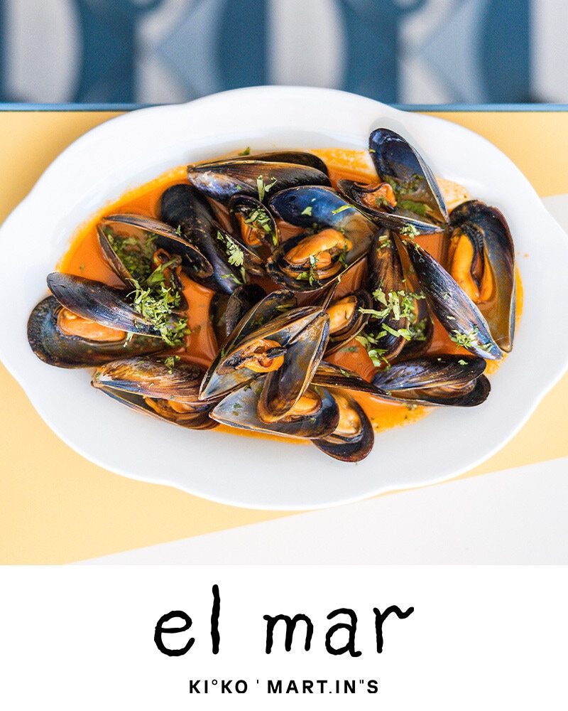 el mar, chef Kiko Martins