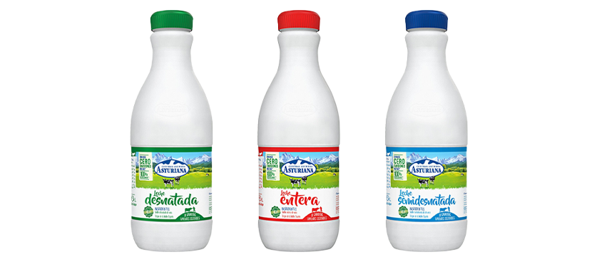 Asturiana Leche esterilizada botella de 1,5L