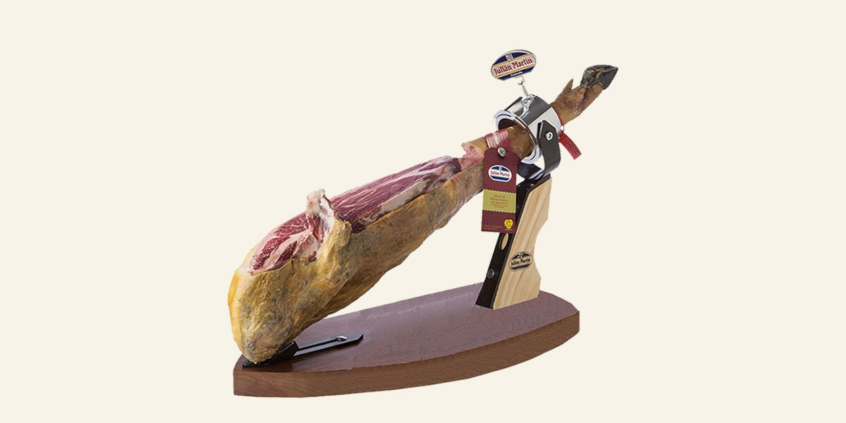 Jamón de cebo ibérico o de bellota 50% raza ibérica Julian Martín