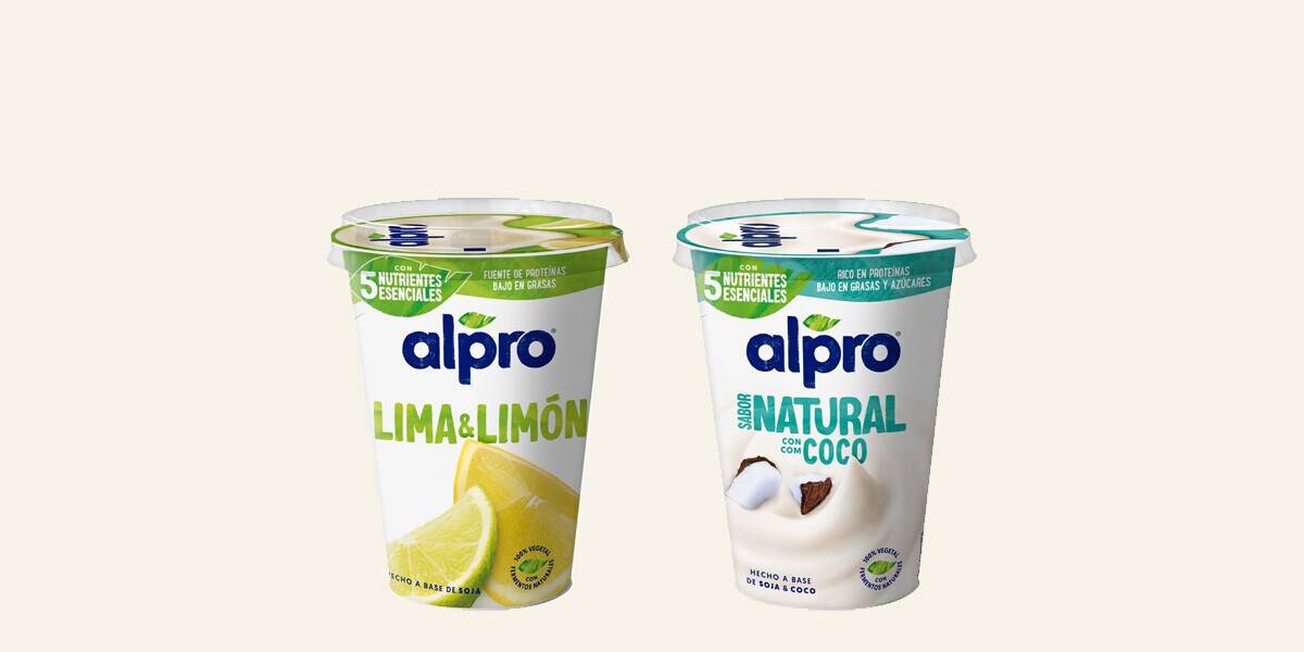 Postres vegetales Alpro
