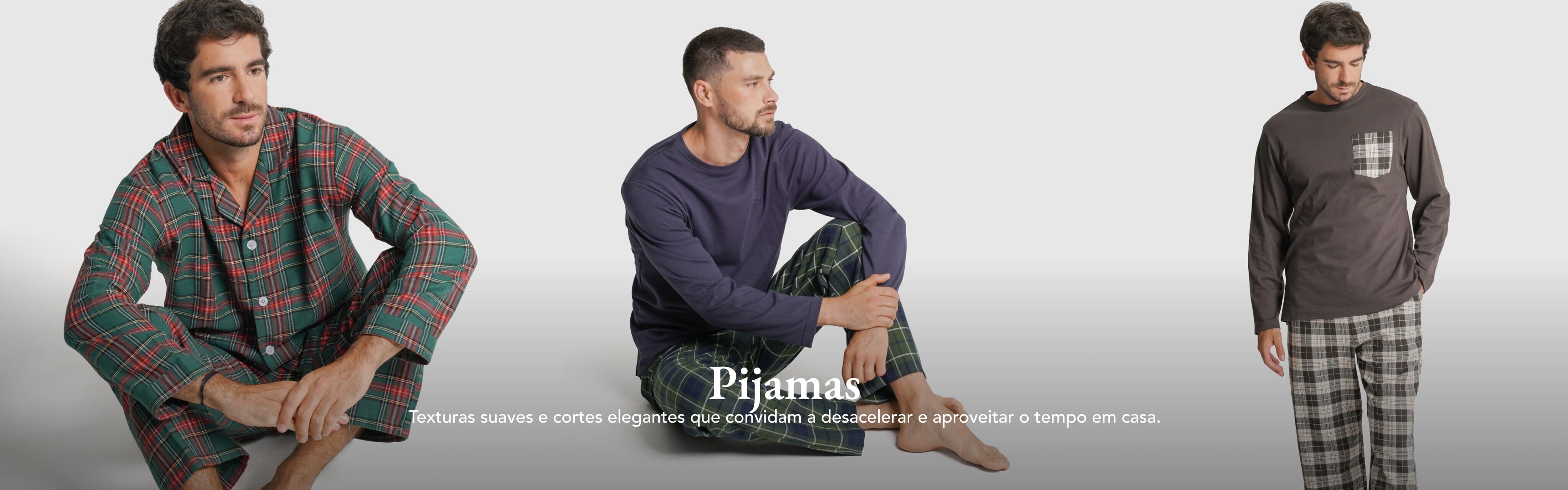 Pijamas Mr Blue no El Corte Inglés Moda Homem 