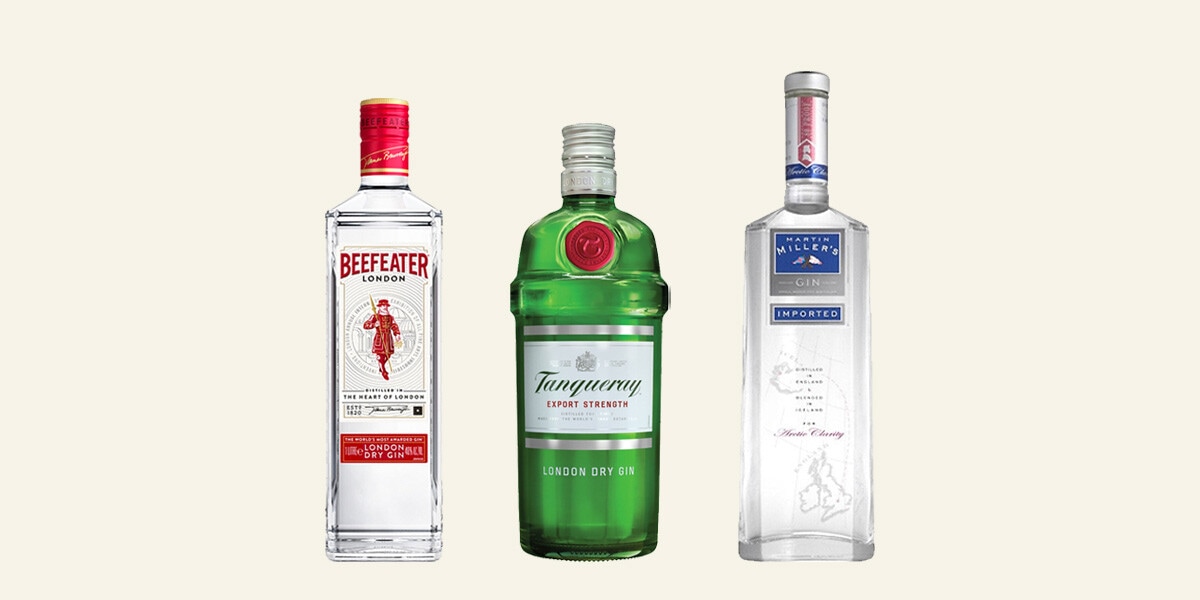 Ginebras inglesas Multimarca