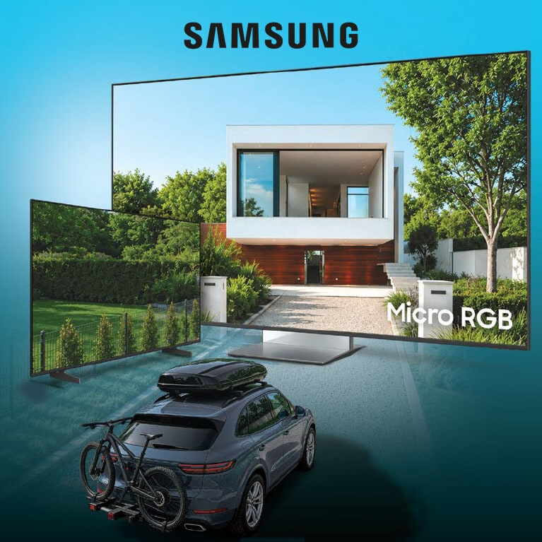 Campanha Samsung - Na compra de uma TV Samsung, receba de oferta uma TV.