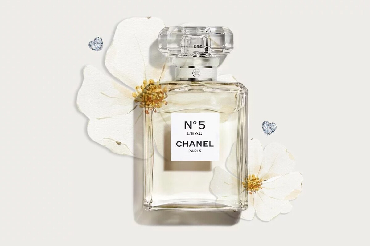 El perfume de una novia elegante