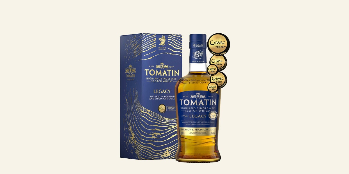 Legacy whisky escocés de malta Tomatin