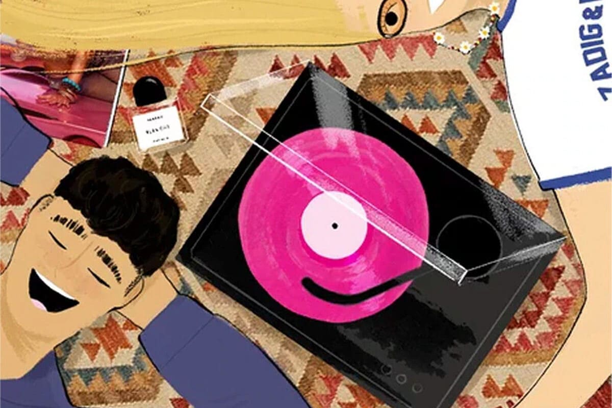 El rincón perfecto para escuchar vinilos existe