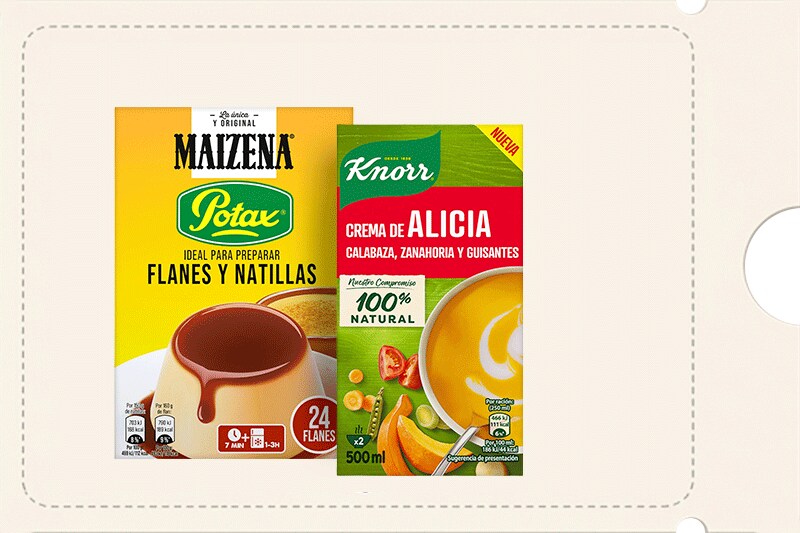 4€ de descuento por compras superiores a 10€ en selección de caldos Knorr y Maizena. Introduce código CALDOSDTO al finalizar tu pedido. Exclusivo Online