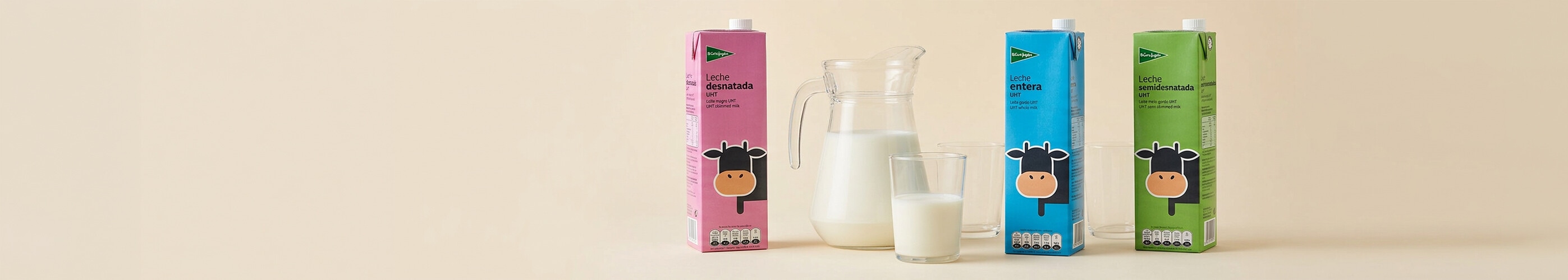 Disfruta del sabor de la leche tradicional