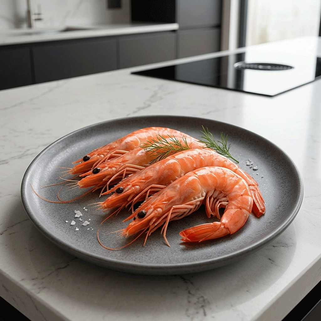 Langostino cocido ASC 20-30 pzas/kg 