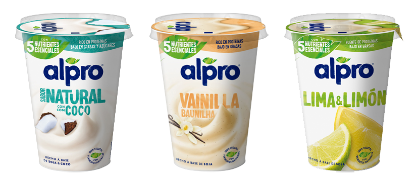 Alpro Yogures de soja y vegetales