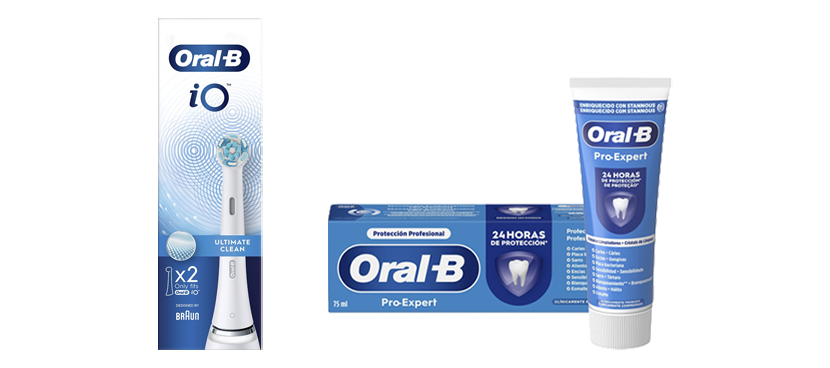 Oral B Pastas y cepillos de dientes