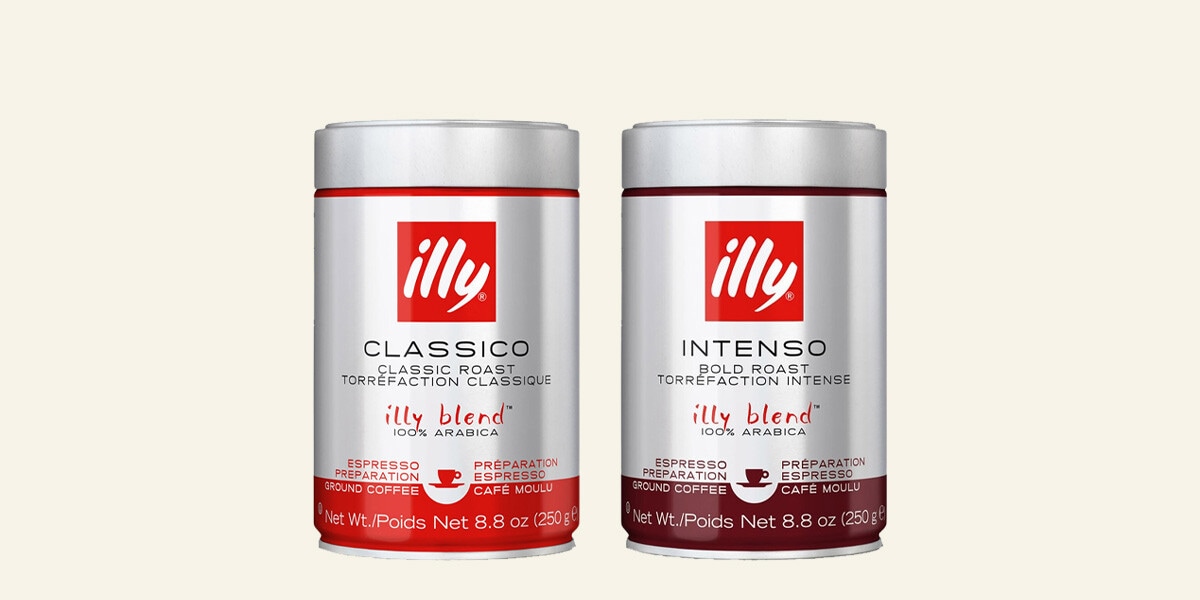 Café en cápsulas, molido y en grano Illy