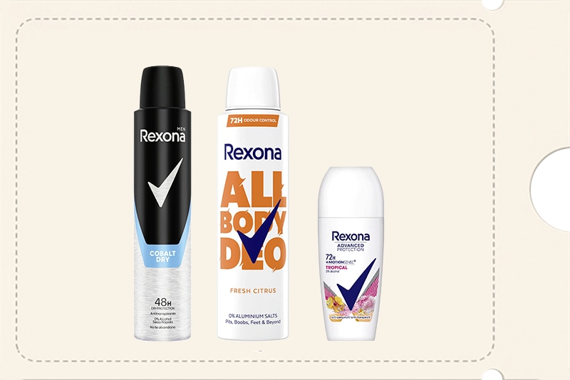 35% de descuento por compra de 6 unidades en selección de desodorantes Rexona. Introduce código DTOREXONA al finalizar tu pedido. Exclusivo Online.