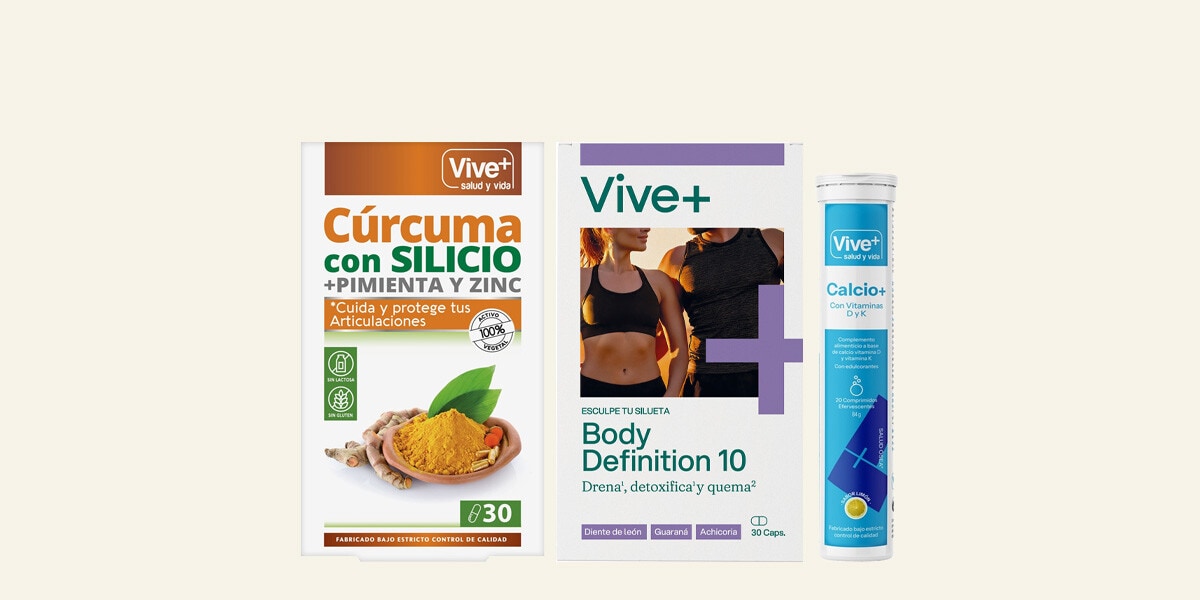 Complementos nutricionales Vive+