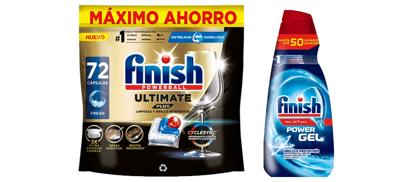 Finish Detergente para el lavavajillas
