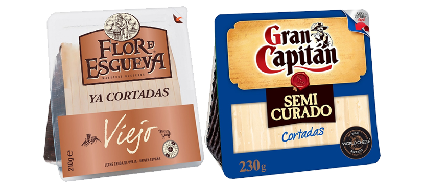Gran Capita y Flor de Esgueva Cuñas de queso