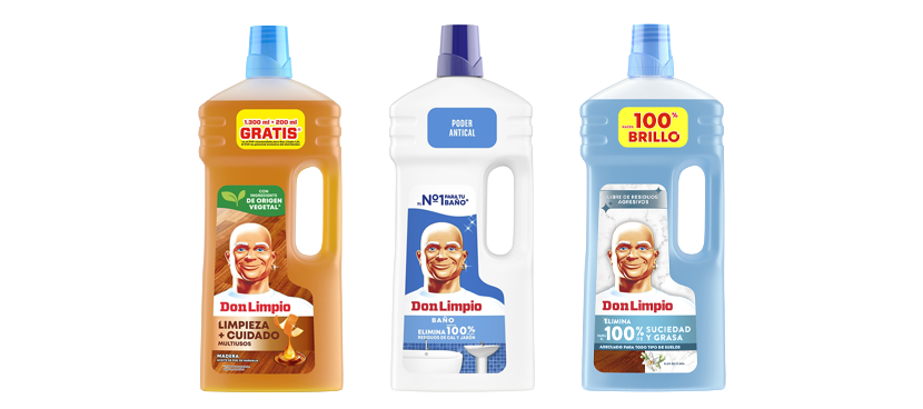 Don Limpio Limpiadores multiusos y baño
