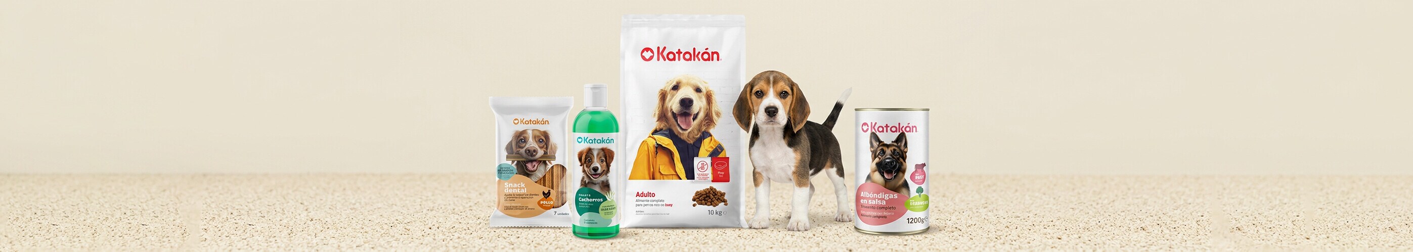 Alimentación e higiene para perros