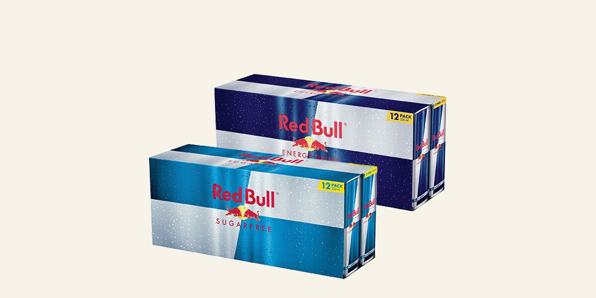 Bebida energética con cafeína Red Bull