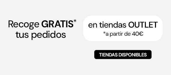 Recoge tus pedidos en tiendas outlet