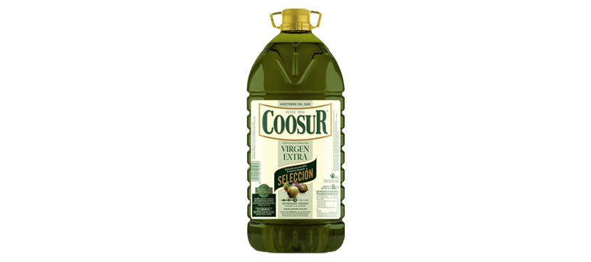 Coosur Aceite de oliva virgen extra, garrafa de 5L