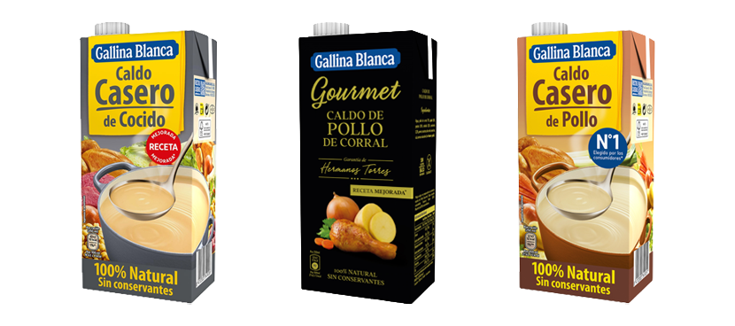 Gallina Blanca En todos los caldos caseros