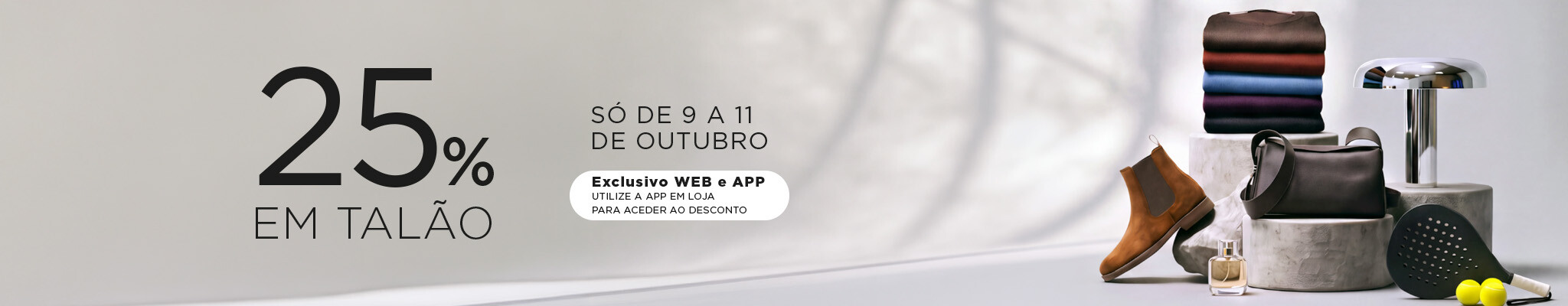 25% em Talão