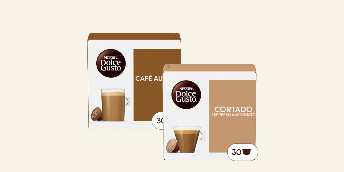 Café en cápsulas Dolce Gusto