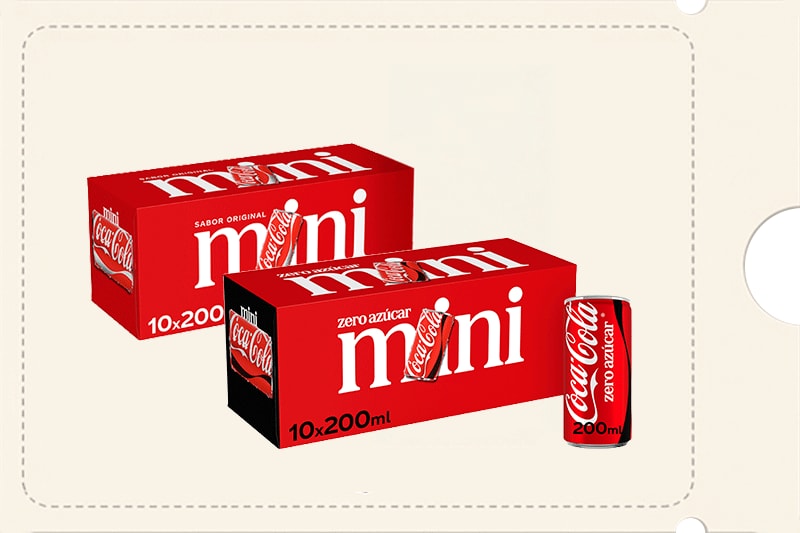 Lleva 2 Packs Mini por 10,39€. Introduce código MINIDTO al finalizar tu pedido. Exclusivo Online.