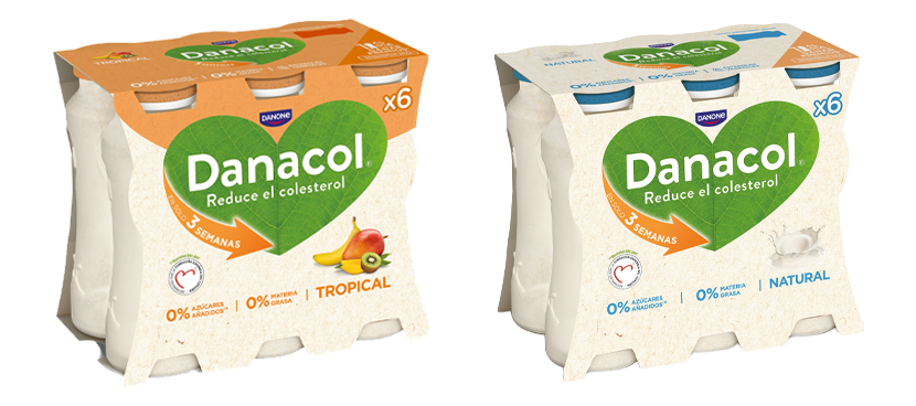 DANACOL Yogures que te cuidan