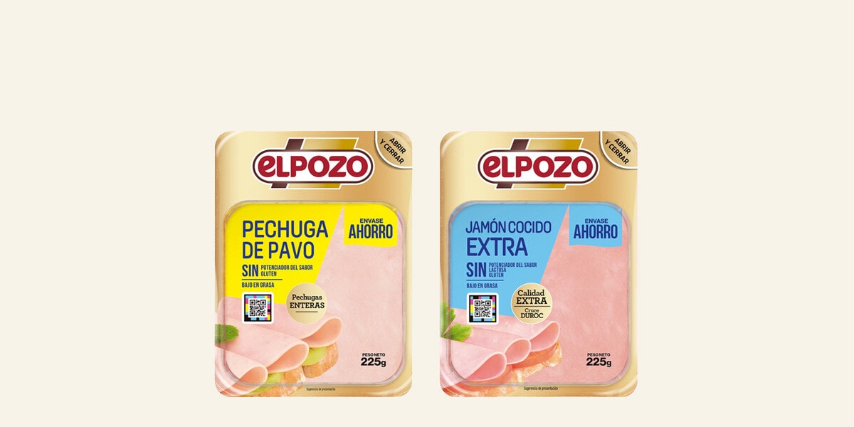 jamón o pavo cocido ElPozo