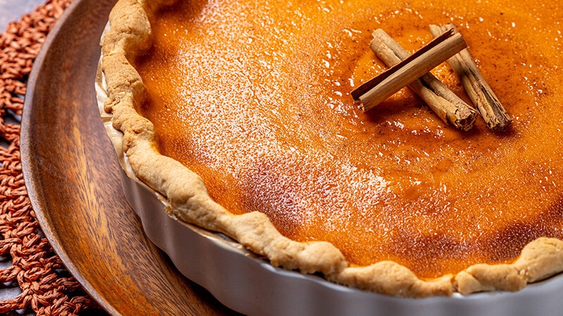 Tarte de Abóbora Americana