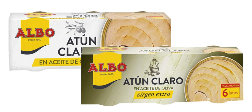 Albo Atún claro en aceite de oliva