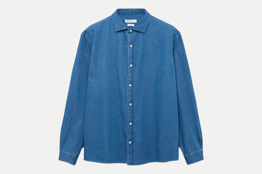 Camisas de ganga de homem, El Corte Inglés