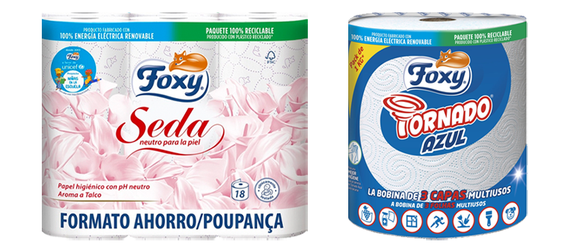 Foxy Papel higiénico y de cocina