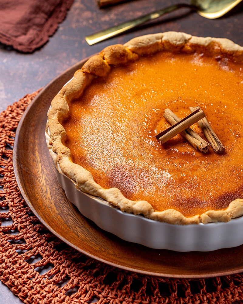 Tarte de Abóbora Americana